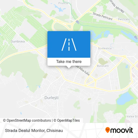 Карта Strada Dealul Morilor