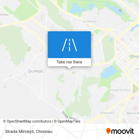 Strada Mircești map