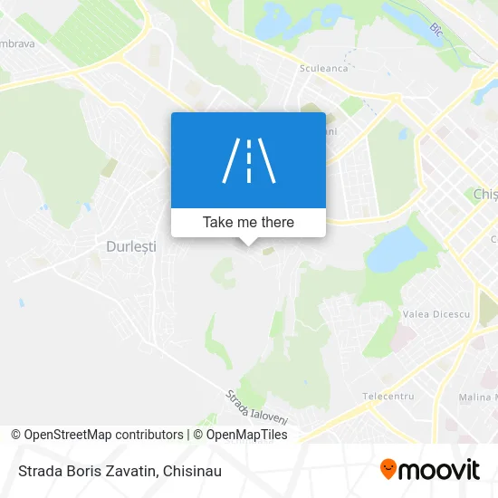 Карта Strada Boris Zavatin