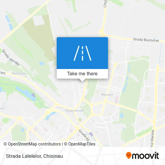 Strada Lalelelor map