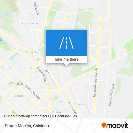 Карта Strada Macilor
