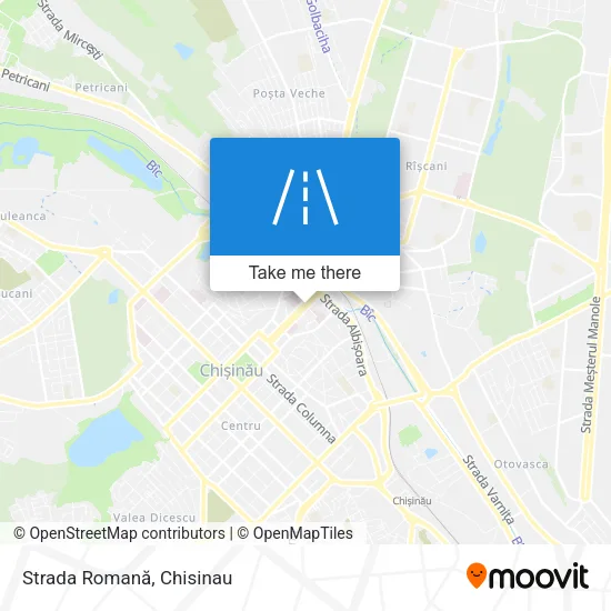 Карта Strada Romană