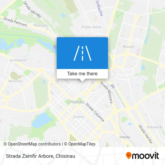 Карта Strada Zamfir Arbore