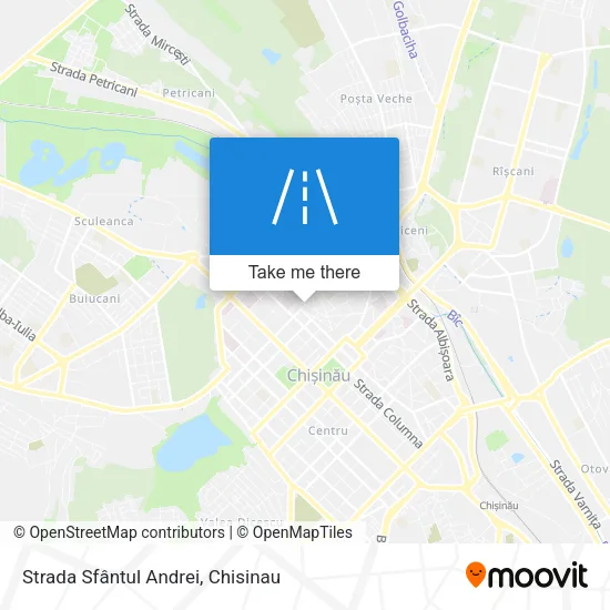 Карта Strada Sfântul Andrei