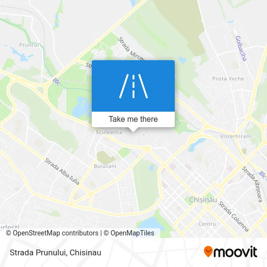 Карта Strada Prunului