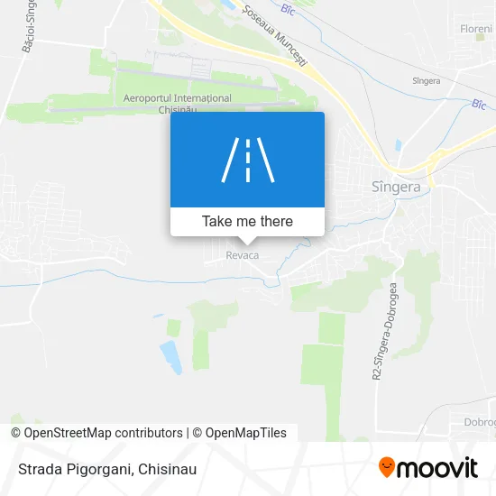 Strada Pigorgani map