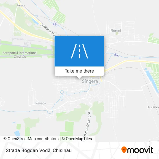 Карта Strada Bogdan Vodă