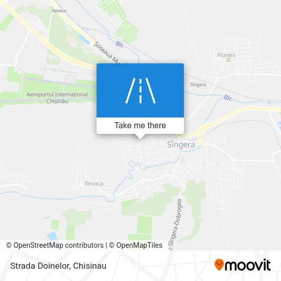 Карта Strada Doinelor