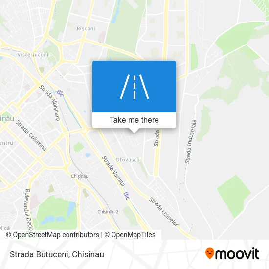 Карта Strada Butuceni