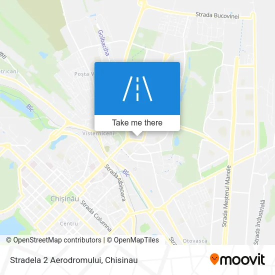 Stradela 2 Aerodromului map