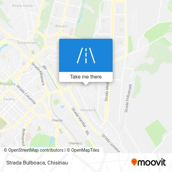 Strada Bulboaca map