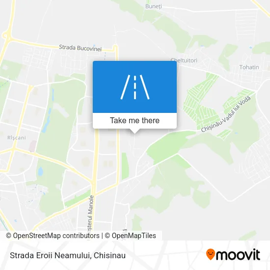 Карта Strada Eroii Neamului