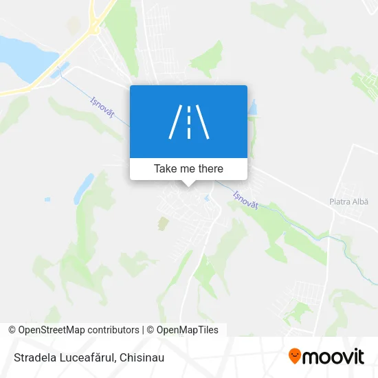 Stradela Luceafărul map