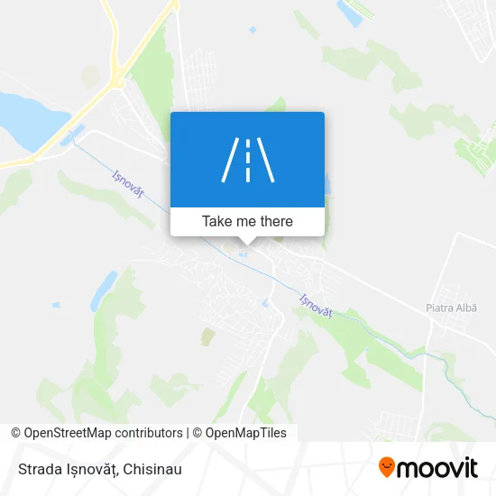 Карта Strada Ișnovăț