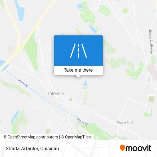 Карта Strada Arțarilor