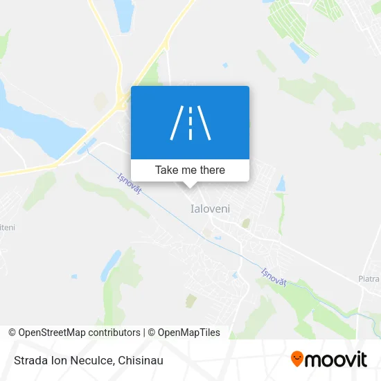 Карта Strada Ion Neculce
