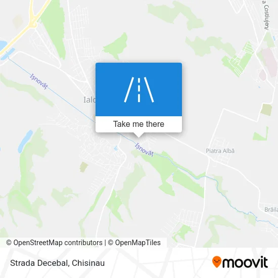 Карта Strada Decebal
