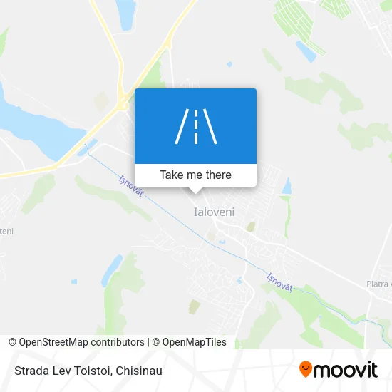 Карта Strada Lev Tolstoi