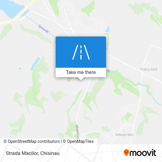 Карта Strada Macilor