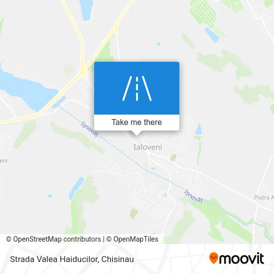 Карта Strada Valea Haiducilor