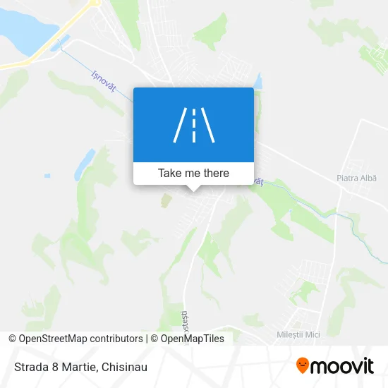 Карта Strada 8 Martie