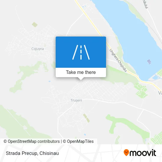 Карта Strada Precup