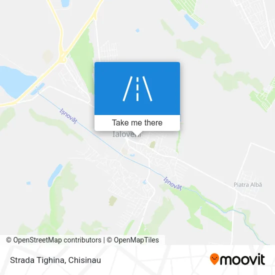 Карта Strada Tighina