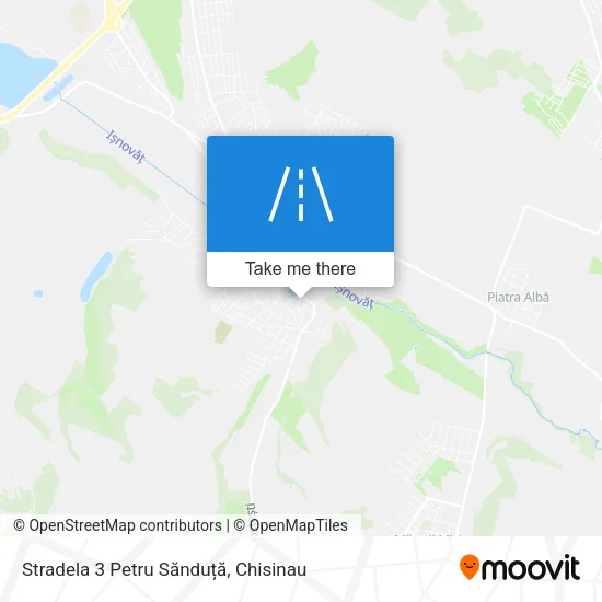 Карта Stradela 3 Petru Sănduță