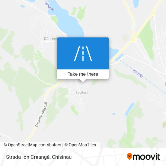 Карта Strada Ion Creangă