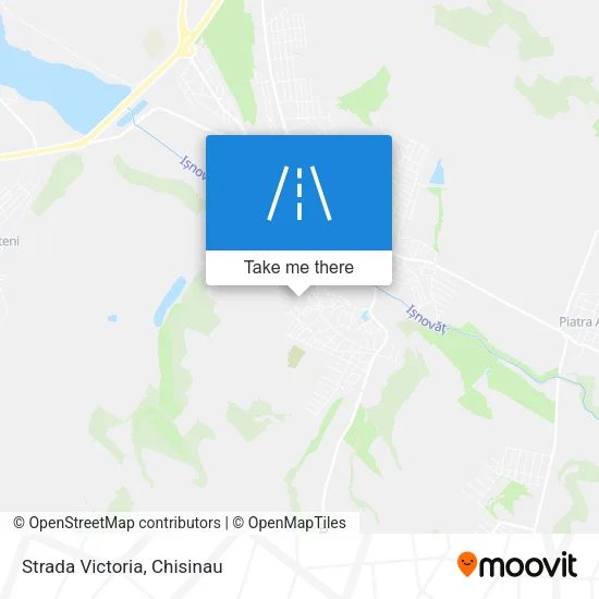 Карта Strada Victoria