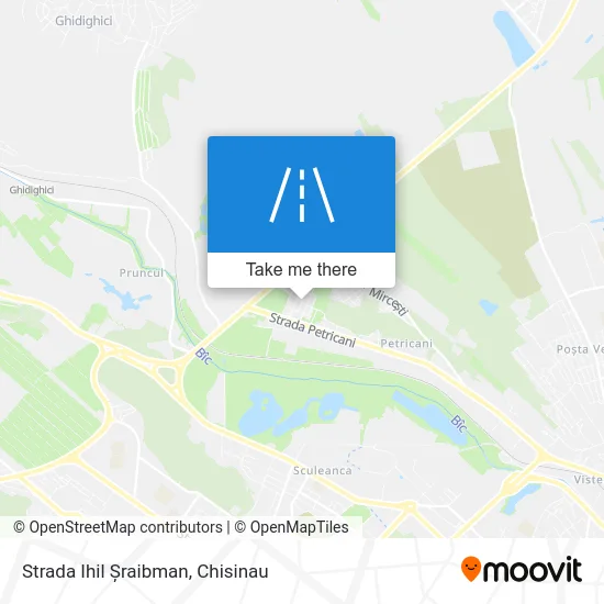 Карта Strada Ihil Șraibman