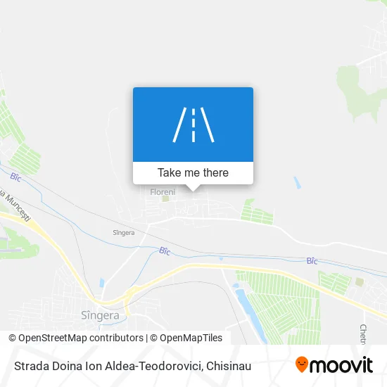Карта Strada Doina  Ion Aldea-Teodorovici