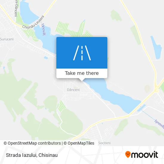 Карта Strada Iazului