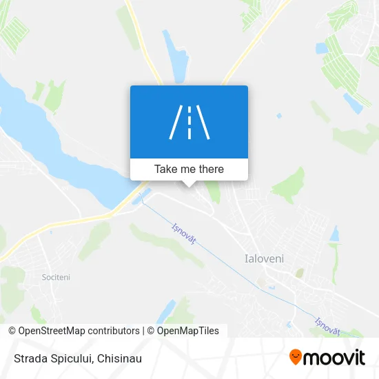 Карта Strada Spicului