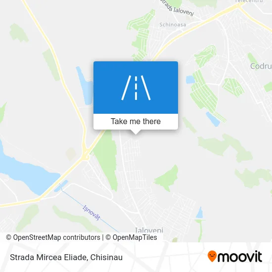 Карта Strada Mircea Eliade