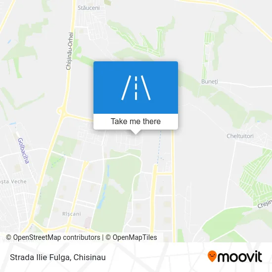 Карта Strada Ilie Fulga