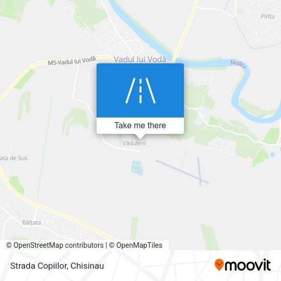 Карта Strada Copiilor