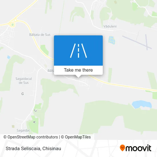 Карта Strada Seliscaia