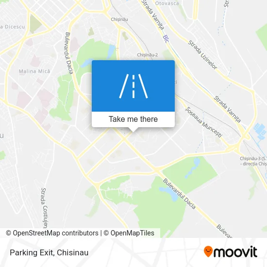 Parking Exit map