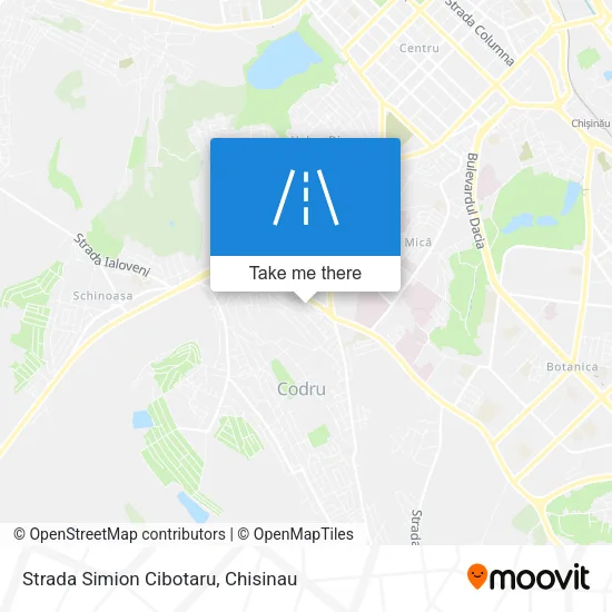 Strada Simion Cibotaru map
