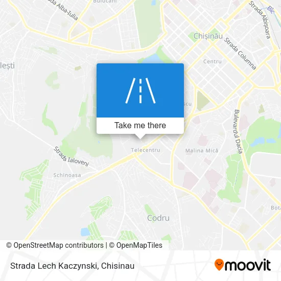 Карта Strada Lech Kaczynski