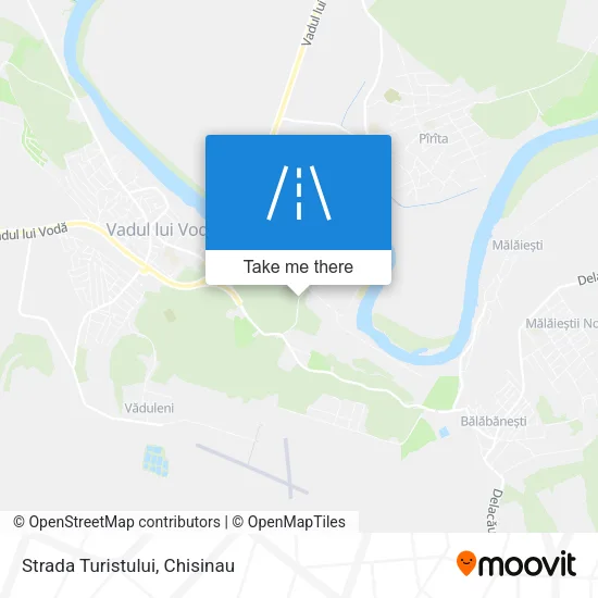 Карта Strada Turistului