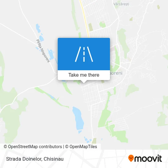 Strada Doinelor map