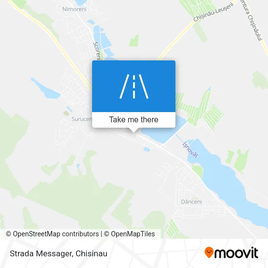 Карта Strada Messager