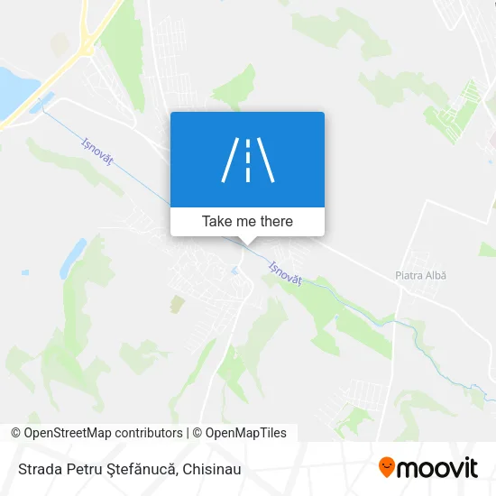 Карта Strada Petru Ştefănucă