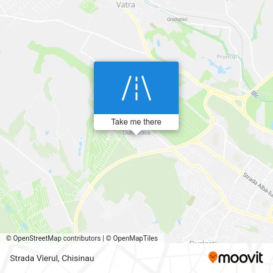 Карта Strada Vierul