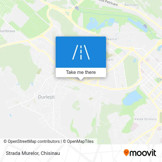 Strada Murelor map