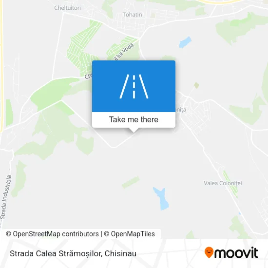 Карта Strada Calea Strămoșilor