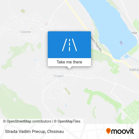 Карта Strada Vadim Precup