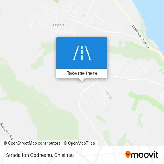 Карта Strada Ion Codreanu